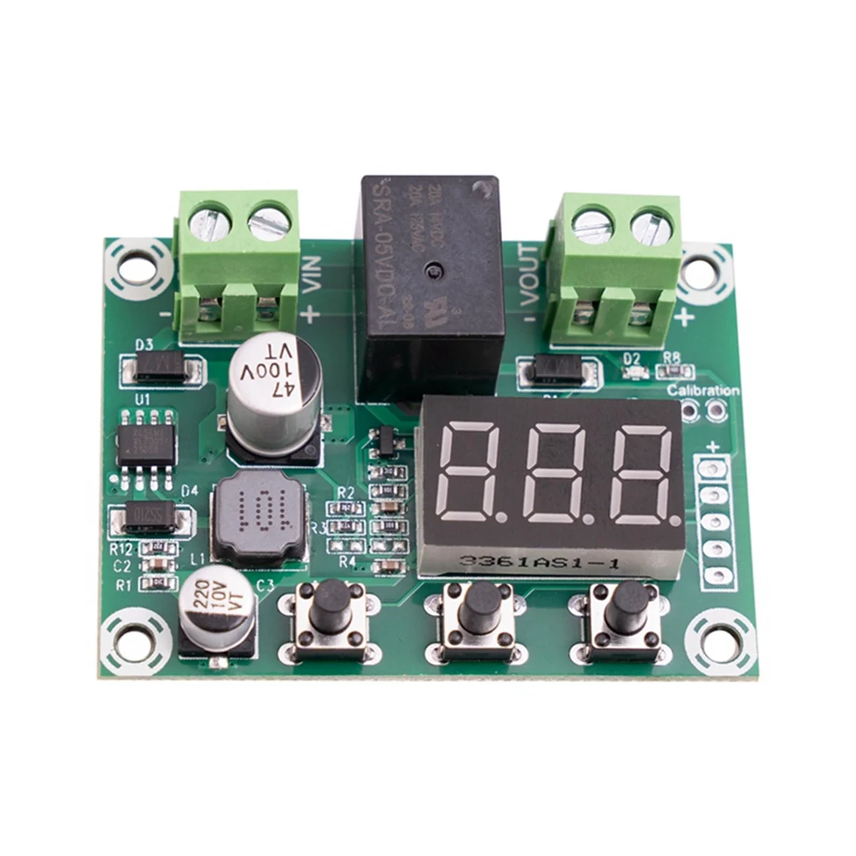 4PCS 6V-80V Modulo di protezione della tensione della batteria Scheda di protezione dell'uscita di disconnessione della batteria da sottotensione ad alta tensione