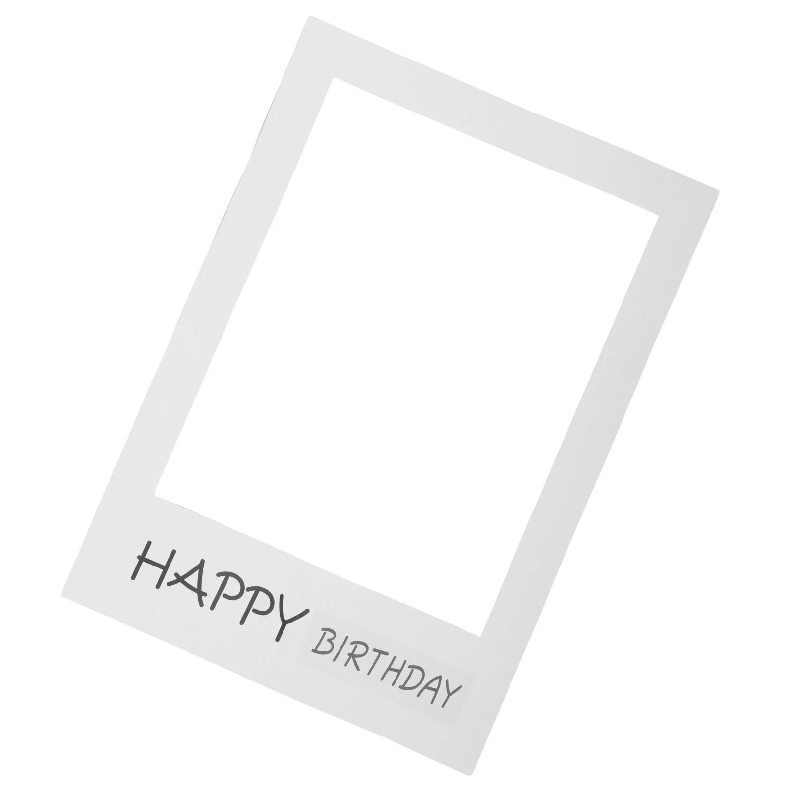 Decorations Photo Props Party Supplies Cutout Frame Paper Frames Birthday Picture Cutouts