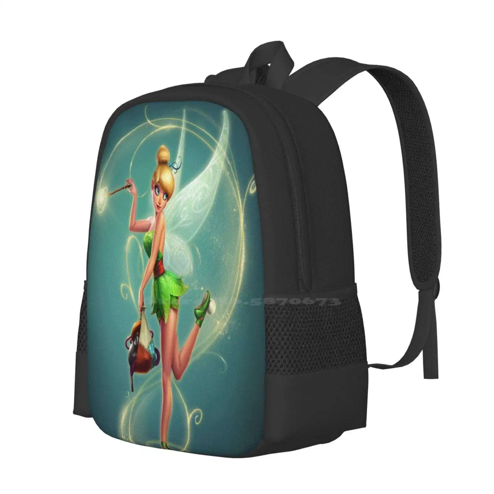 School Bags For Teenage Girls Laptop Travel Bags Fairy Pinup Cute Girl Kimisz Felipekimio