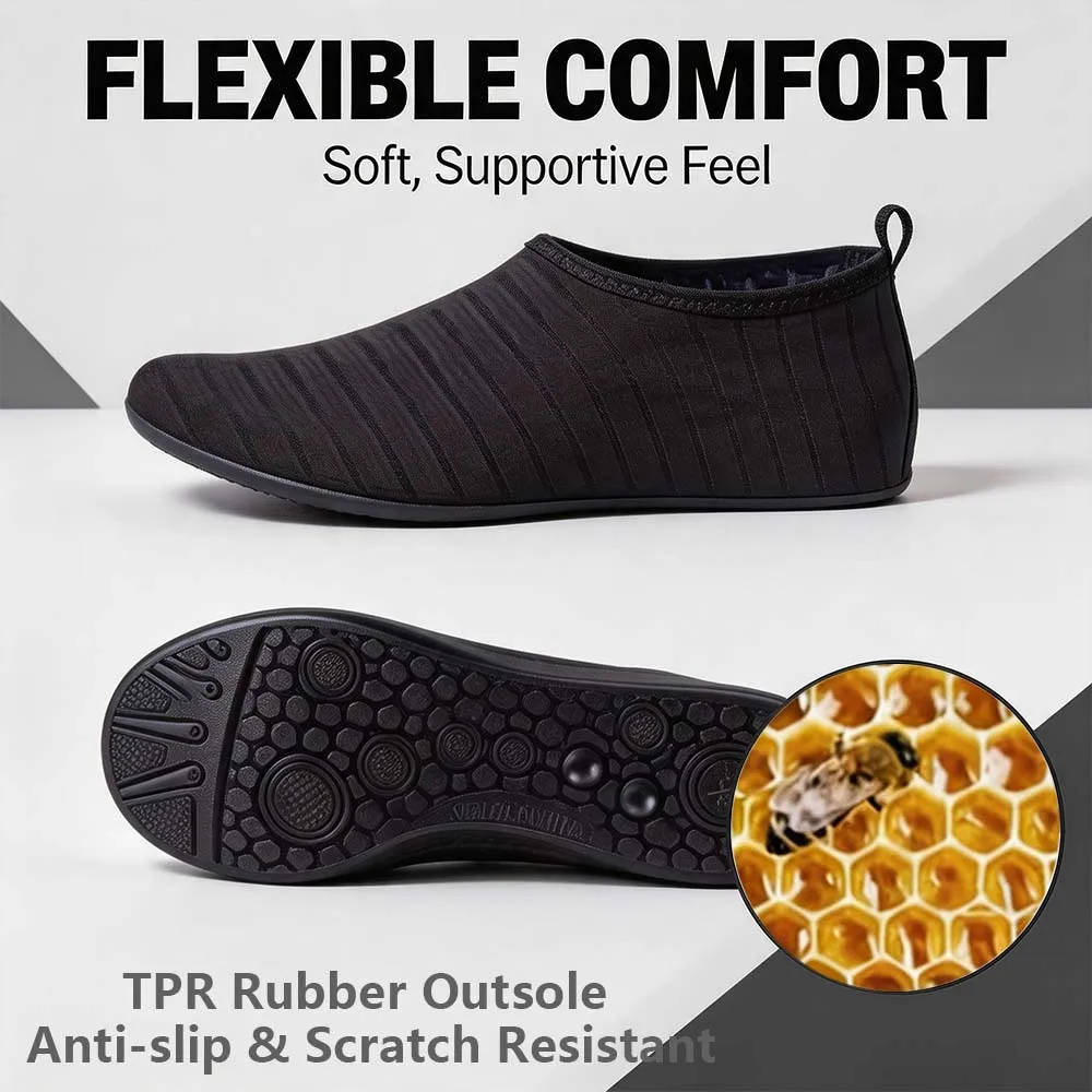 Women's Non-Slip Yoga Socks Anti-Slip Rubber Grip Pilates Socks for Indoor Fitness Stretching Breathable Barefoot Training Shoes