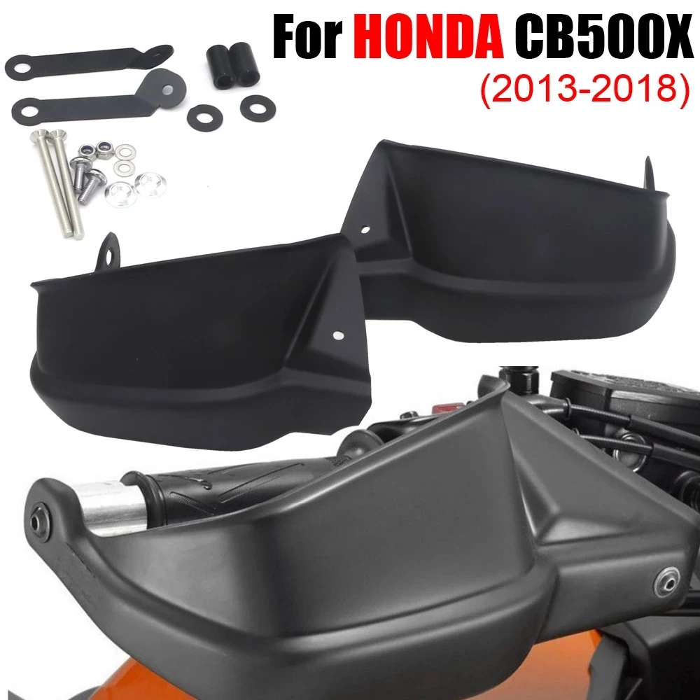 

Motorcycle Black Handle Bar Hand Guard Brush Handguard Protector For Honda CB500X CB500F 2013 - 2021 CBF600N 2010