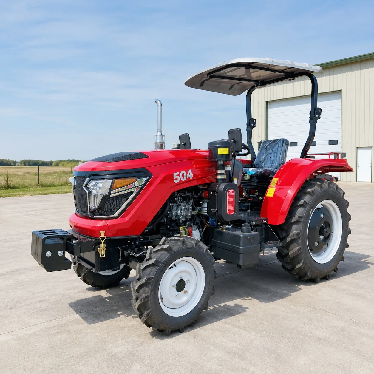 50HP Custom Tractor 4WD Agricultural Farm Tractor for Plowing, Tilling, Farming and Transportation