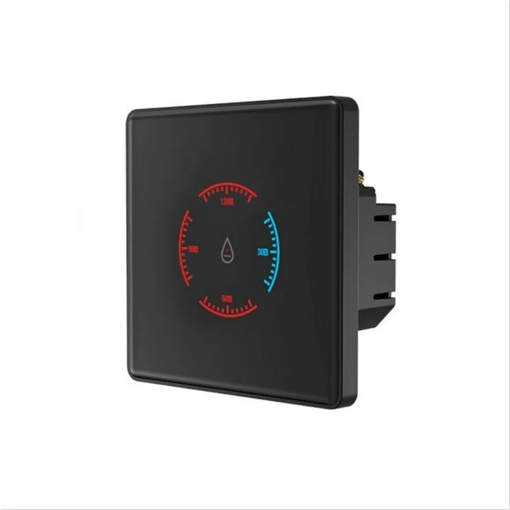 

Умный Wi-Fi выключатель для водонагревателя 40А, совместимый с экосистемой Tuya, с сенсорной стеклянной панелью, голосовым и приложением управлением