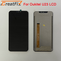 Black 6.18''For Oukitel U23 LCD Display+Touch Screen Screen Digitizer Assembly Repair Parts+Tools +Adhesive