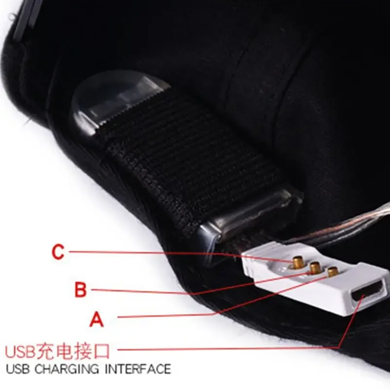 Unisex LED APP Controlled Baseball Hat Scroll Message Display Board Hip Hop Street Cap