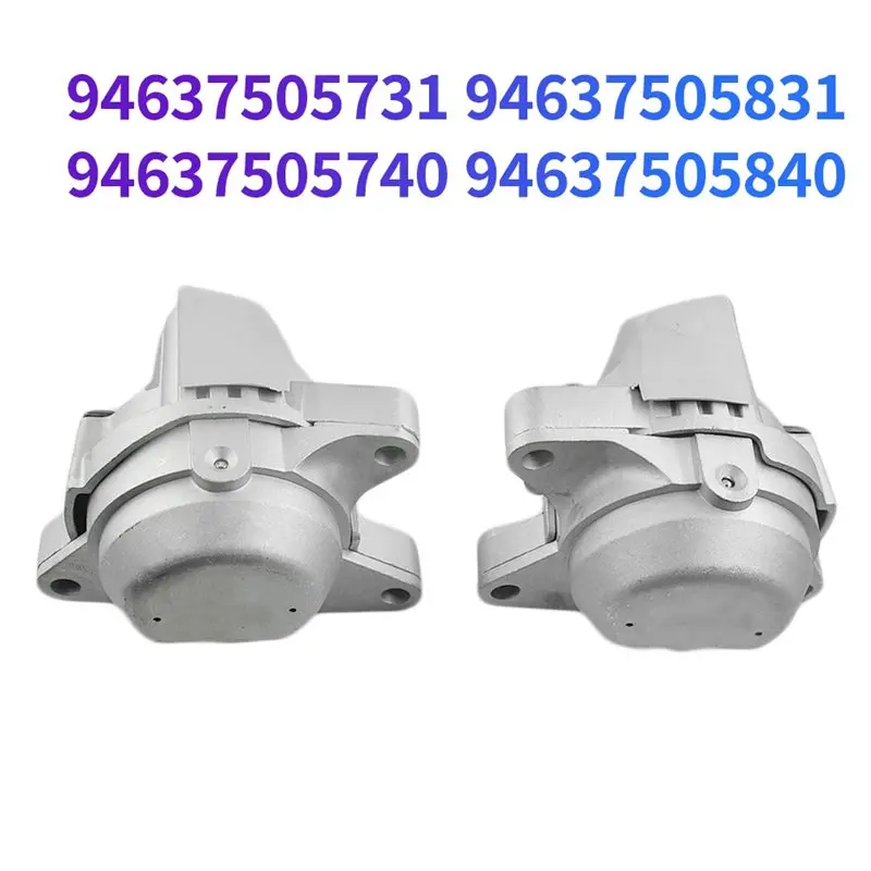 1Pair Hydraulic Engine Mounts 94637505740 94637505840 For Macan 95B S GTS 3.0 3.6 14-18 94637505741 94637505831-Y79A