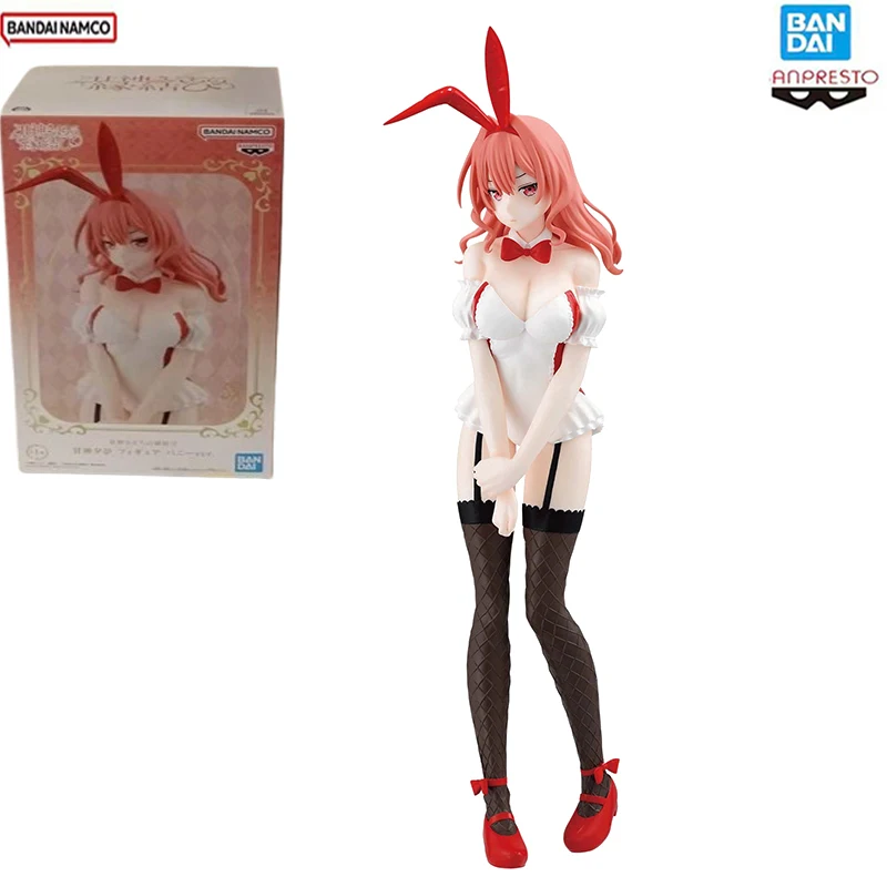 

В наличии: Оригинальная подвижная аниме-кукла Bandai Fate Aman God Family Yuna Nakaha Bunny Girl, модель ручной работы, подарок
