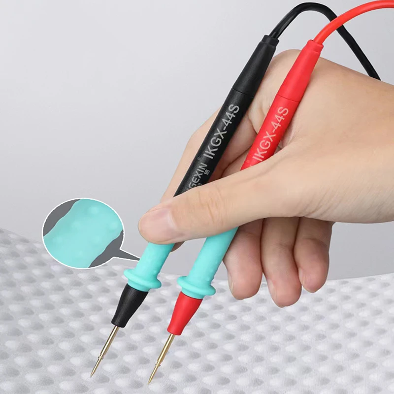 Wrcibo Digital Multimeter Probe Test Leads 1000V 20A Replaceable Probe Superconducting Probe Accurate Measurement Needle Cable