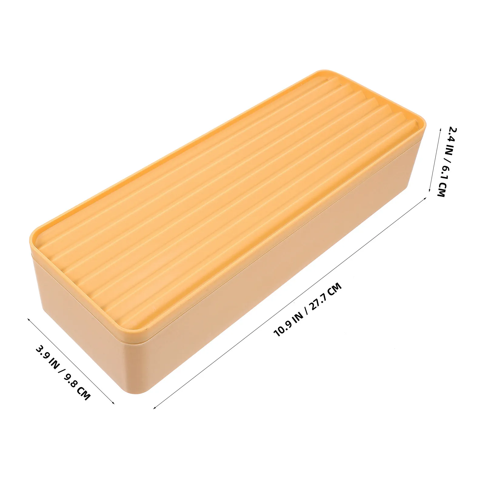 Plastic Cord Storage Box Large Capacity with Lid Desktop Cable Organizer Safe Dustproof Wire Management Box for Home Office Dorm