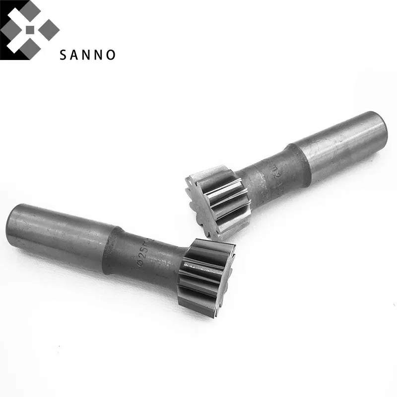 HSS Taper Shank Gear Shaper Cutter D25 / D38 Pressure Angle PA30 M1 - M5 Straight tooth Module Involute Gear Hob Shaper Cutter