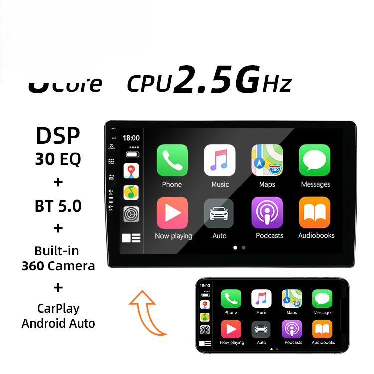 Factory Price Car navigator Autoradio Big Screen 10.1