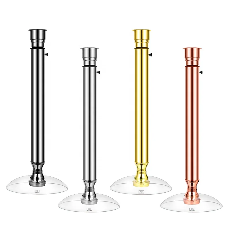 Wholesale Modi Korean BBQ Charcoal Grill Exhaust Hood Stainless Steel Lift Extension Exhaust Pipe Corrosion Resistant He