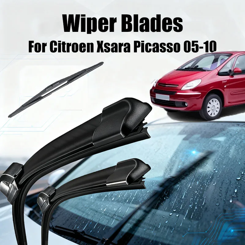 

26"26"16" Front Rear Windshield Wiper Blades Kit For Citroen Xsara Picasso 2005 2006 2007 2008 2009 2010