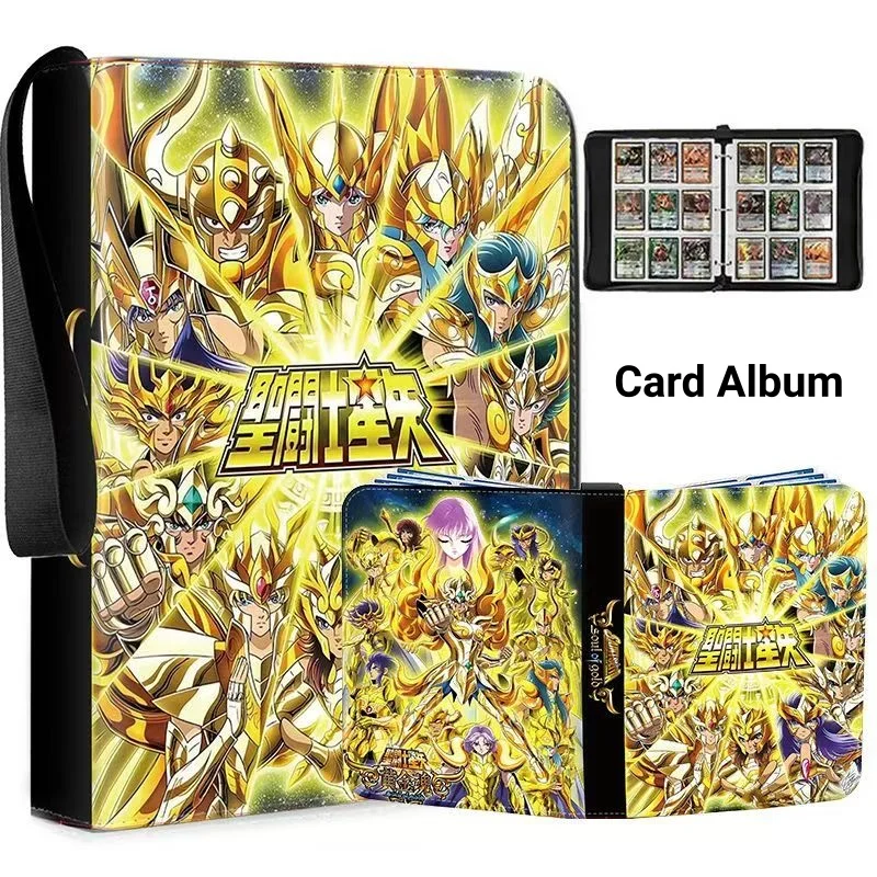 organisateur-de-cartes-de-la-serie-saint-seiya-4-9-compartiments-classeur-pour-cartes-d’anime-contient-50-pages-fermeture-a-glissiere-article-de-collection-d’anime-idee-cadeau