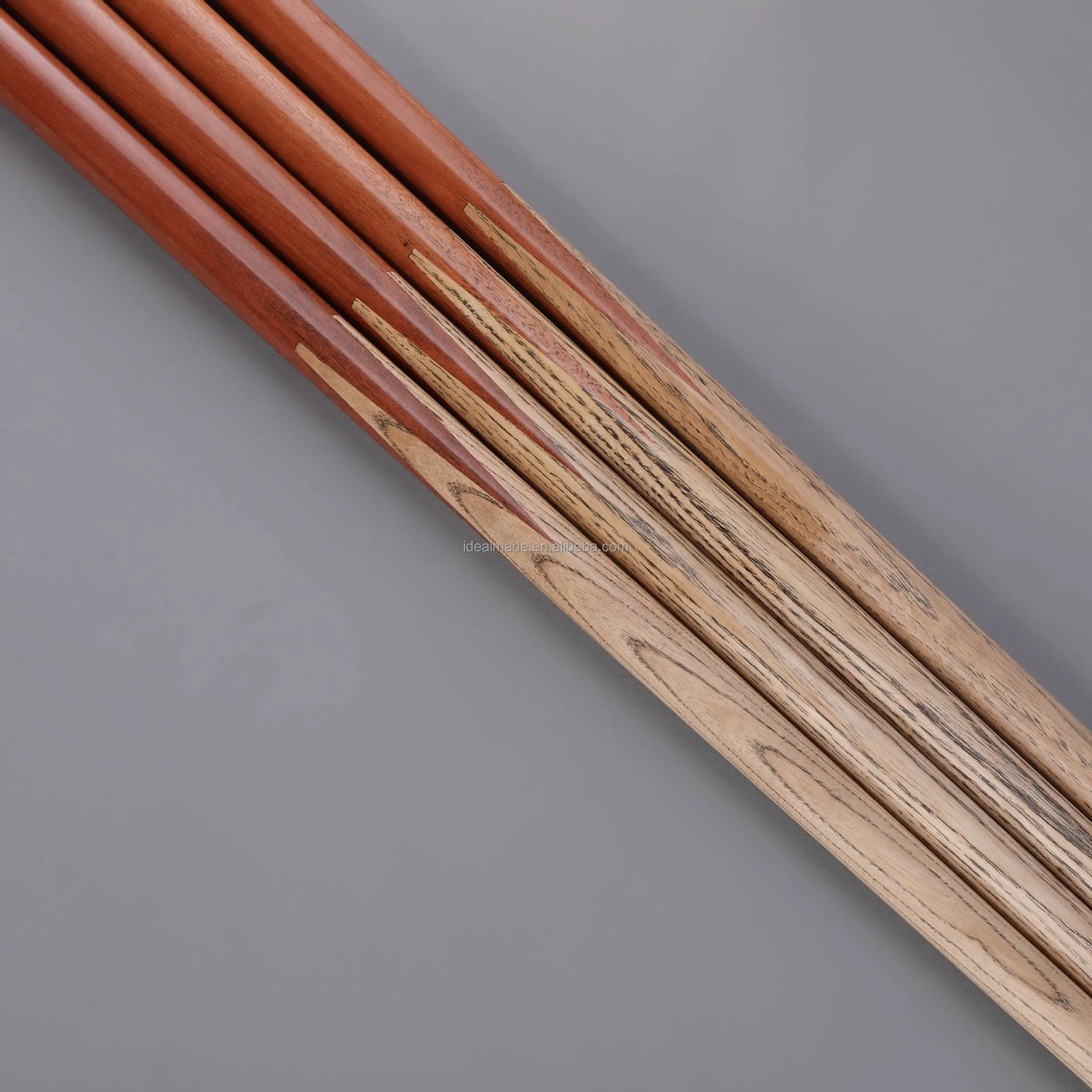 Custom Billiards Club Stick 1/2 Wooden Snooker & Billiard Cues Double Section Pool Cue 3/4