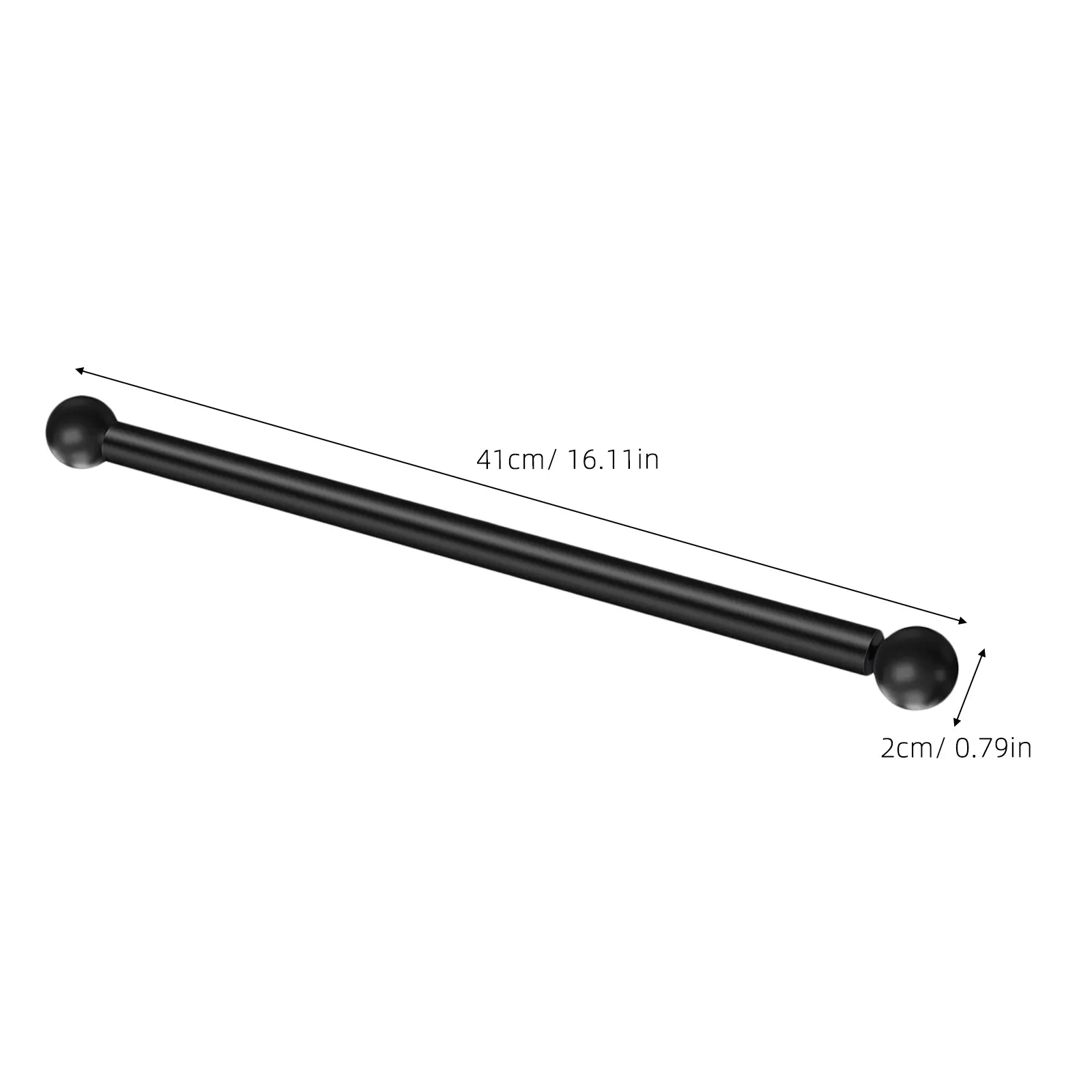 3Pcs Outdoor Lamppost Cross Arm Weatherproof Lamp Post Mounting Bracket Street Light Pole Crossbar Replacement Parts for Yard