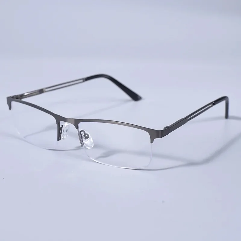 Leichte Halbrahmen-Lesebrille mit Blaulichtfilter für Altersweitsichtigkeit, Dioptrien +1,0+1,25+1,5+1,75+2,0+2,25+2,5+2,75+3,0+4,0 – Detail 24