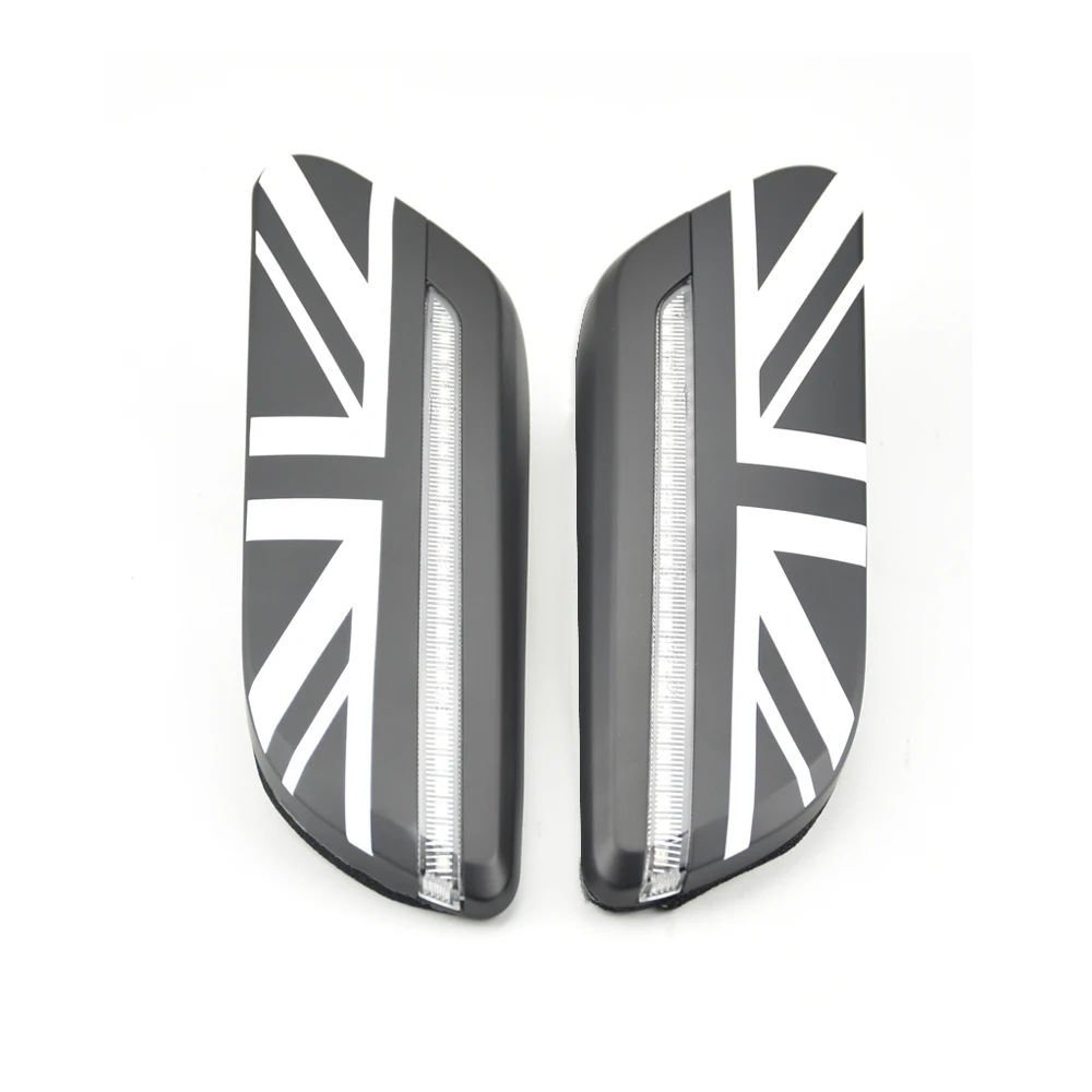 

Боковой габаритный фонарь Scuttle Union Jack стиль светодиодный динамический указатель поворота мигалка для Mini Cooper F57 LCI2 2021.05 +