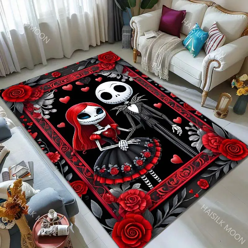

Dark Series Zombie Mr. Bride Carpet for Living Room Bedroom Bedside Floor Mat Cloakroom Sofa Area Rugs Halloween Decor