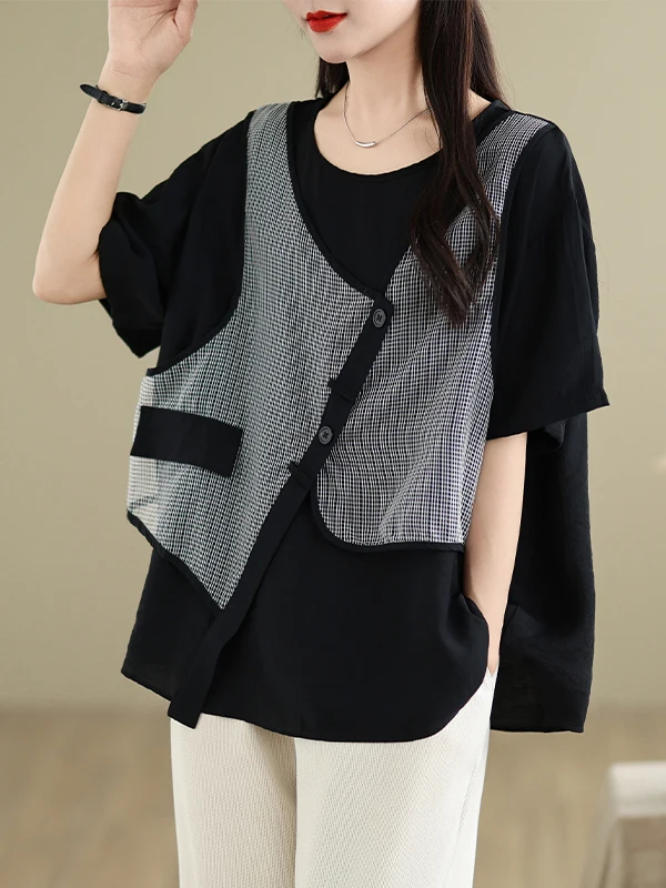 

Уникальная красивая женская футболка круглая Ne ort Sve Summer Personali Design Корейский свободный крой из тонкого материала