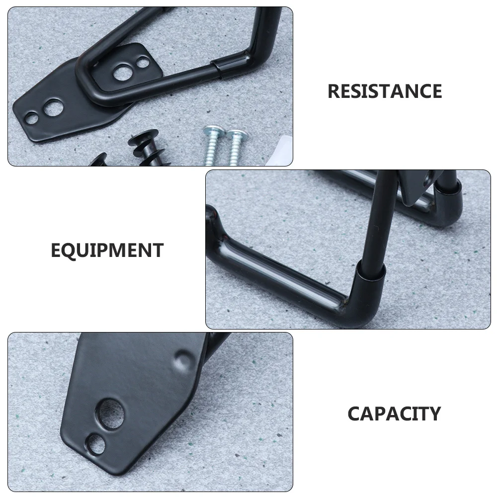 

4Pcs Heavy Duty Metal Hooks Wall Mount Storage Organizer for Garage Garden Warehouse Durable Iron Hangers Heavy Duty Hooks