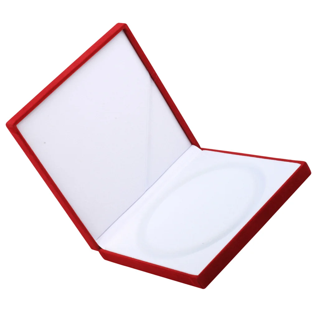 Jewelry Packaging Gift Box Necklace Storage Case For Women Ring Holder Flocking Jewelry Box