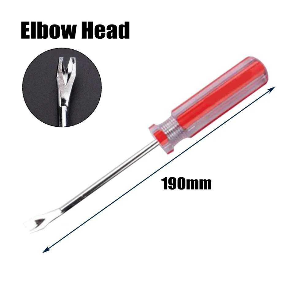 

1pc V-Type Screwdriver Nail Puller Nail Remover Screws Driver Pry Tool For Wood Woodworking Workshop Carpentry Manual Tool