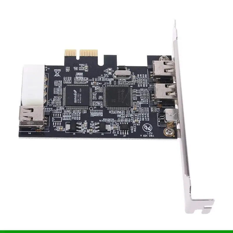 U55C Firewire PCIe Card 3 Port, 1394B & 1394A Adapters with  Instrument Chipset