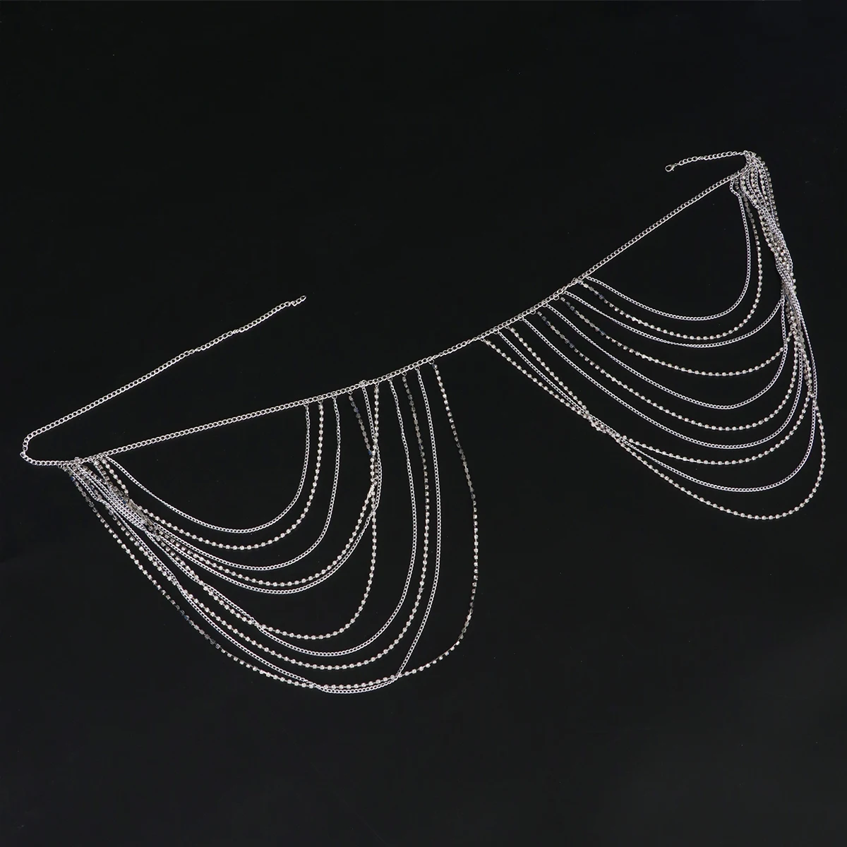 

Elegant Alloy Chain for Women Waist Fashion Tassel Decor Beach Wear Bikini Accessory Wedding Party Fit