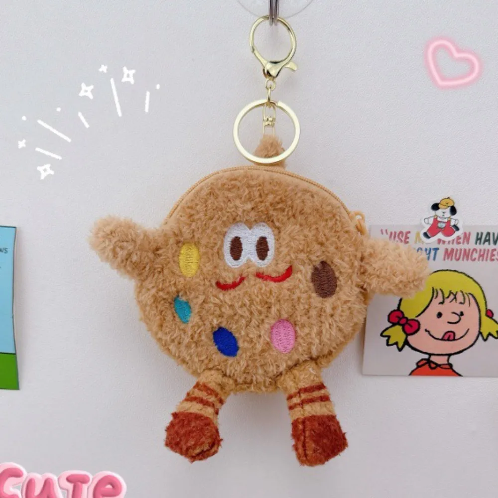 かわいい漫画ゼロ財布クッキーぬいぐるみコイン財布キー収納袋子供のギフト