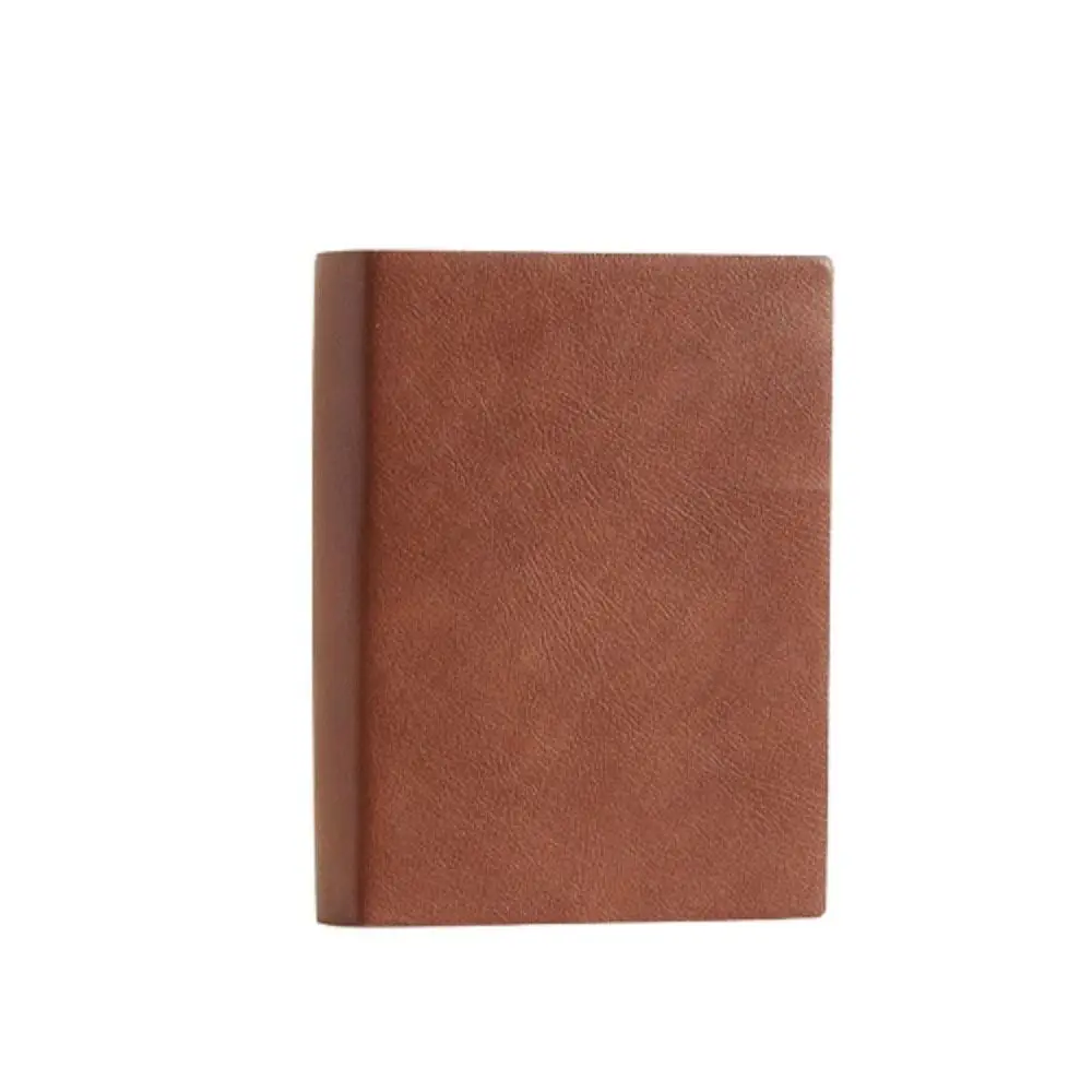 Sketchbook Super Thick B6 Mini Notebook PU Leather Taking Notes Pocket Notepad Time Organizer To Do List Memo Notepad Daily