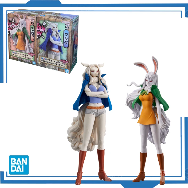 Bandai Original Banpresto Anime One Piece DXF The Grandline Lady Carrot Wanda PVC Action Figure Collectible Model Toys