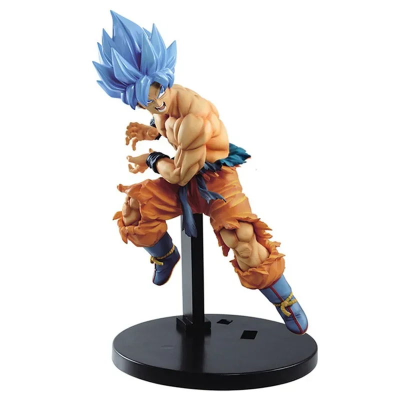 Dragon Ball Action Toy anime figures LC legendary Blue Hair Goku Vegeta Action Figure Model Super Saiyan figuras kids toys