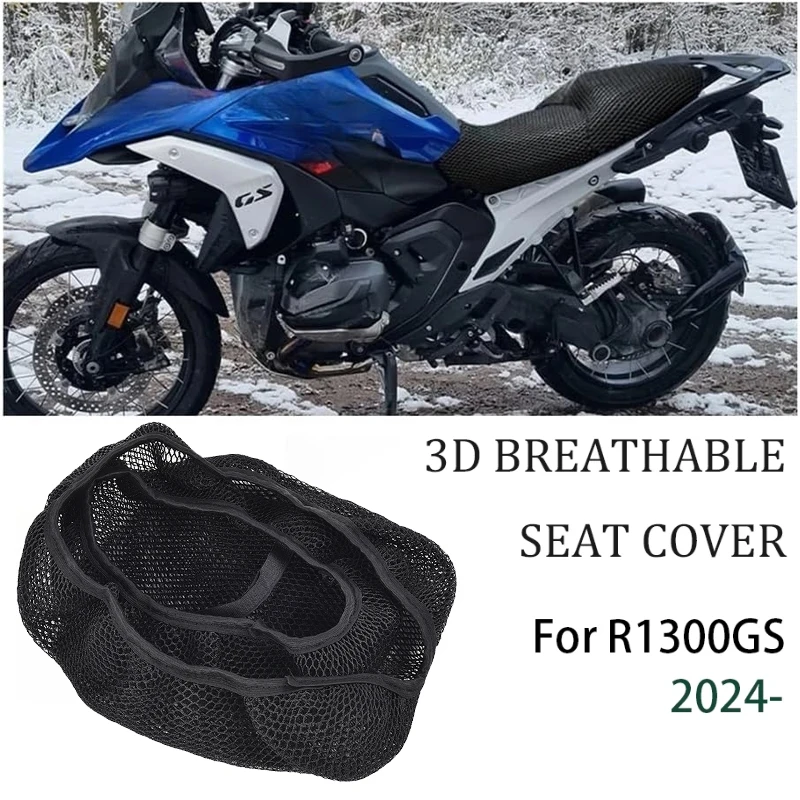 

R1300GS Driver And Passenger Seat Cover For BMW R1300 GS R 1300 GS Mesh Breathable Seat Cushion Saddle Protection Cover