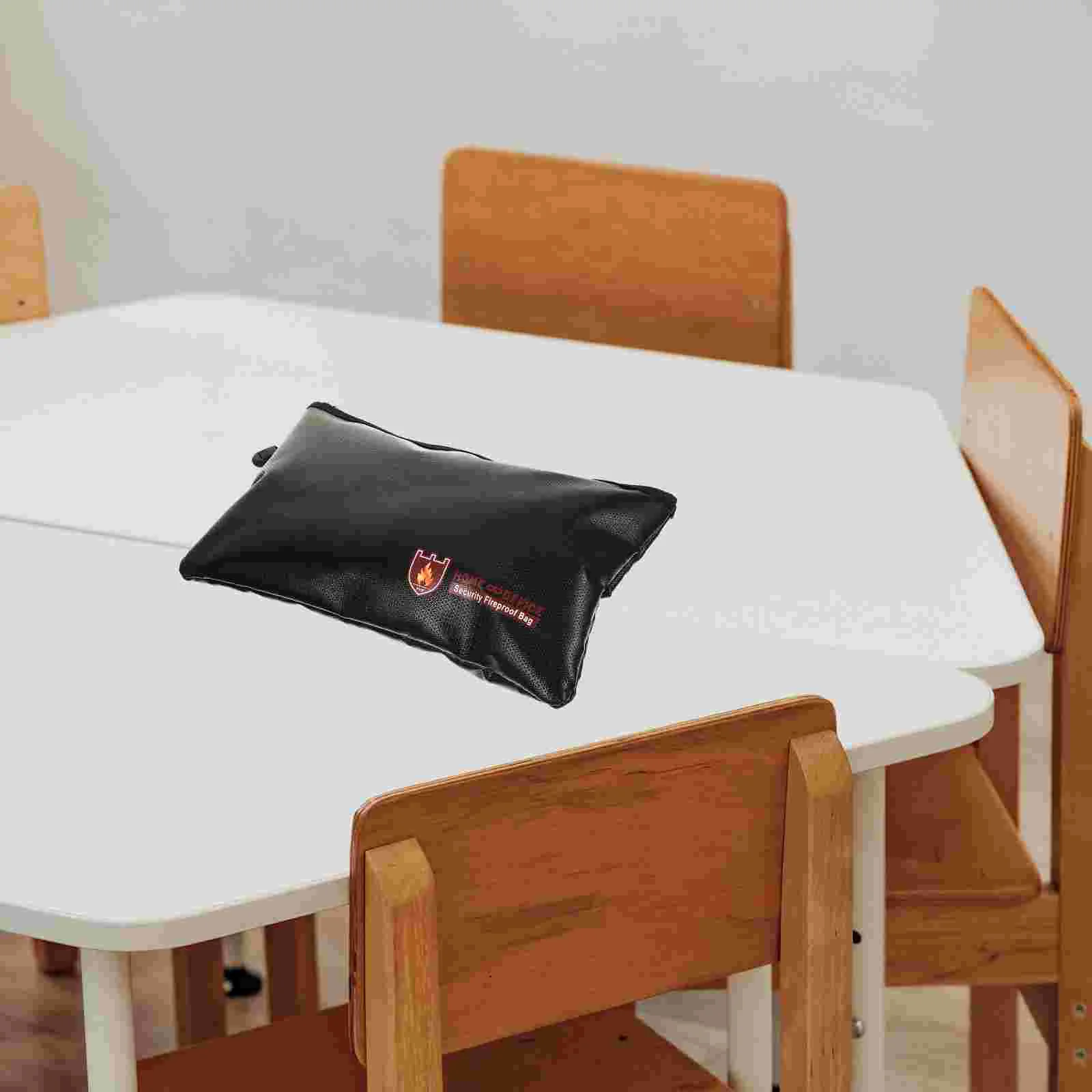 Storage Receipt Fireproof File Bag Document Stand Money New Composite Materials Pouch Practical Waterproof Holder