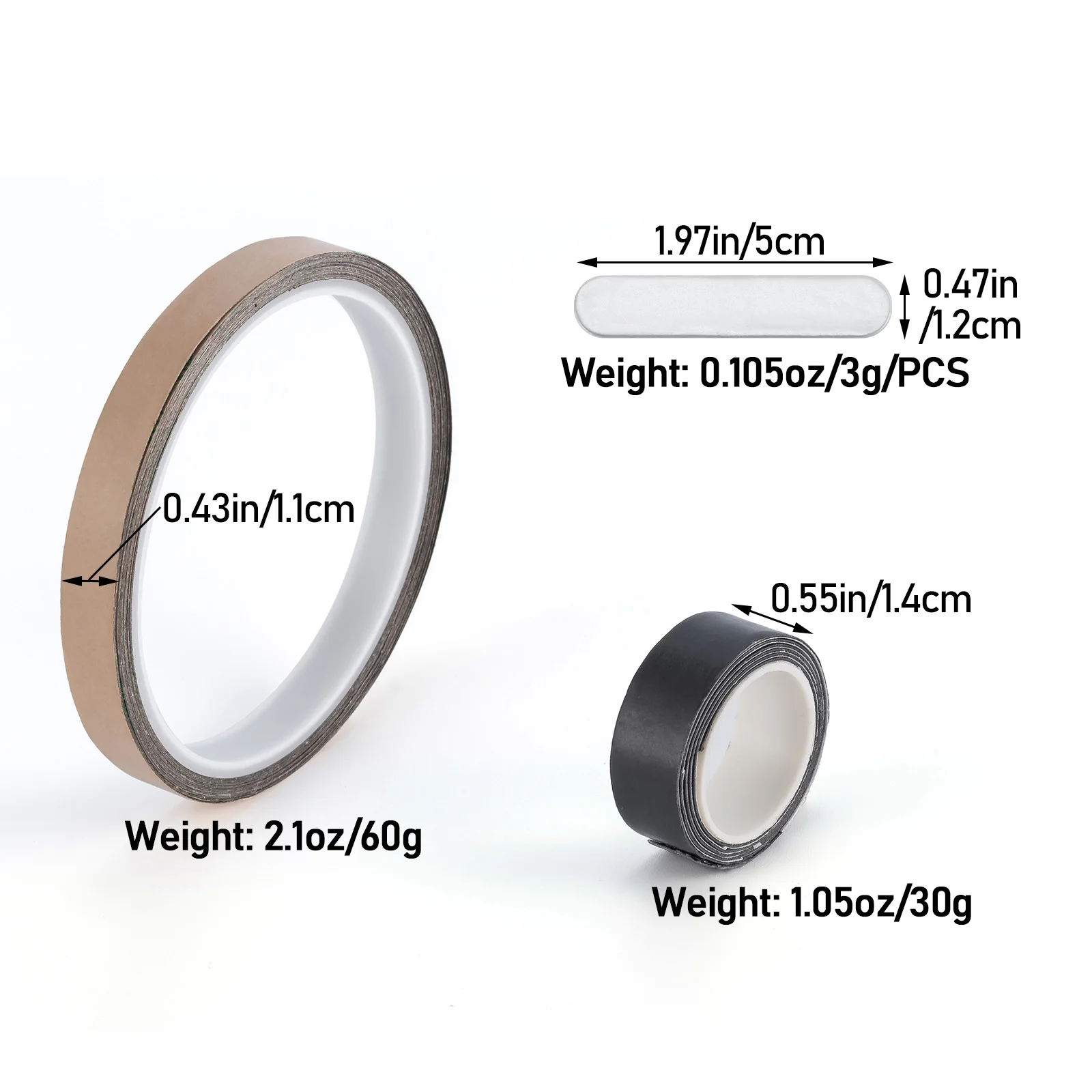 Adhesive Weight Strips for Fishing Lure,Weighted Lead Tape,Paddle Rolls Add Weight Strips to Suspending Crankbaits,Hardbait