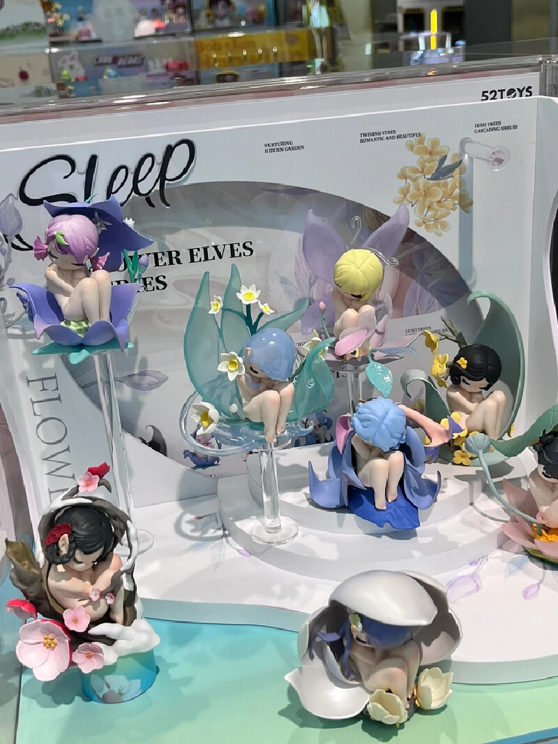 

Blind Box Sleep Flower Elf Series Trendy Blind Box Toys Cute Girl Desktop Exquisite Ornament Handmade Collection Doll Girl Gifts