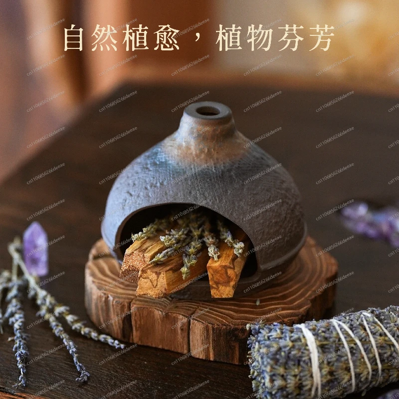 Sacred wood cedar white sage aromatherapy stove advanced ornament
