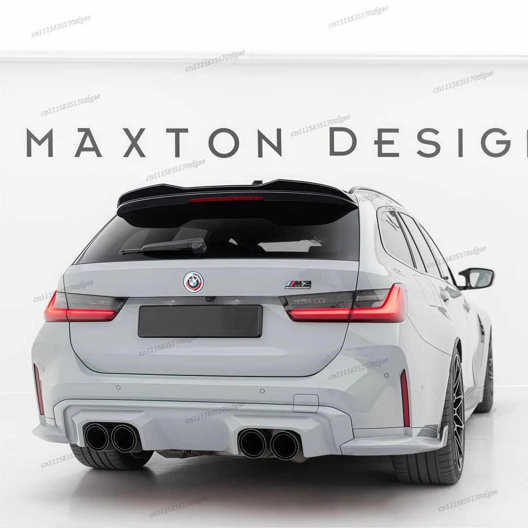 For BMW 3 Series G21 M340i M-Pack Touring 2019-2025 LCI Gloss Black Rear Spoiler Trunk Wing Roof Splitter Modified Guard Parts