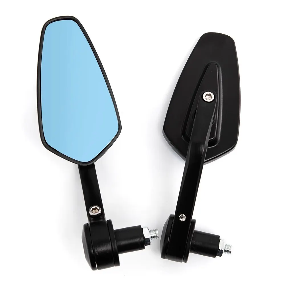 Motorcycle Rear View Mirrors Anti-Glare HD Motorbike Black Handlebar End Side Mirror for Scooters ATV Bike Motorcycles image 2