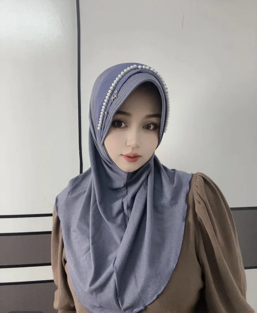 Winter New 2024 Islamic Clothing Muslim Women Hat Hijab Covers