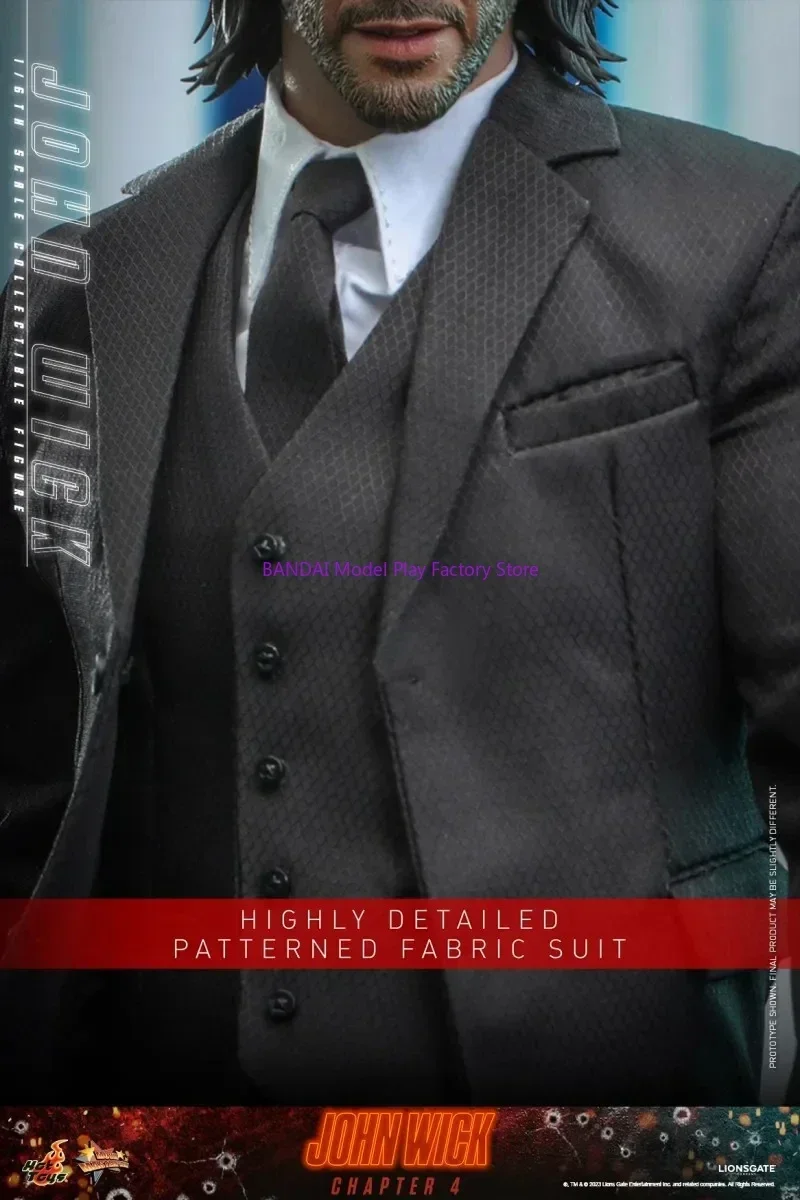 In Stock Hot Toys MMS729 1/6 Scale "Fast Pursuit 4"  America Suit Thug John Wick Speed Killer Full Set 12in Action Figure Model - view 2