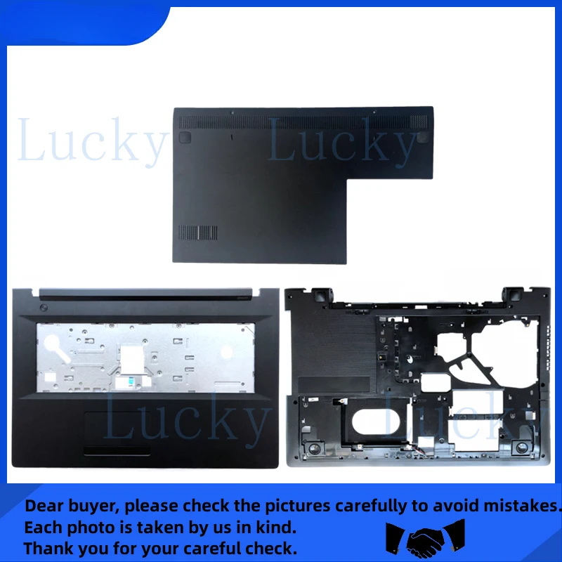 f  New for Lenovo G70-70 G70-80 Upper Palmrest Cover /Bottom Base/ Bottom Case Door