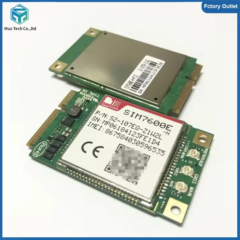 

Модуль SIMCOM 4G LTE CAT4+3G+2G+GNSS SIM7600E-H PCIE с поддержкой LTE-TDD/LTE-FDD/HSPA+/GSM/GPRS/EDGE для Европы/Ближнего Востока/Африки