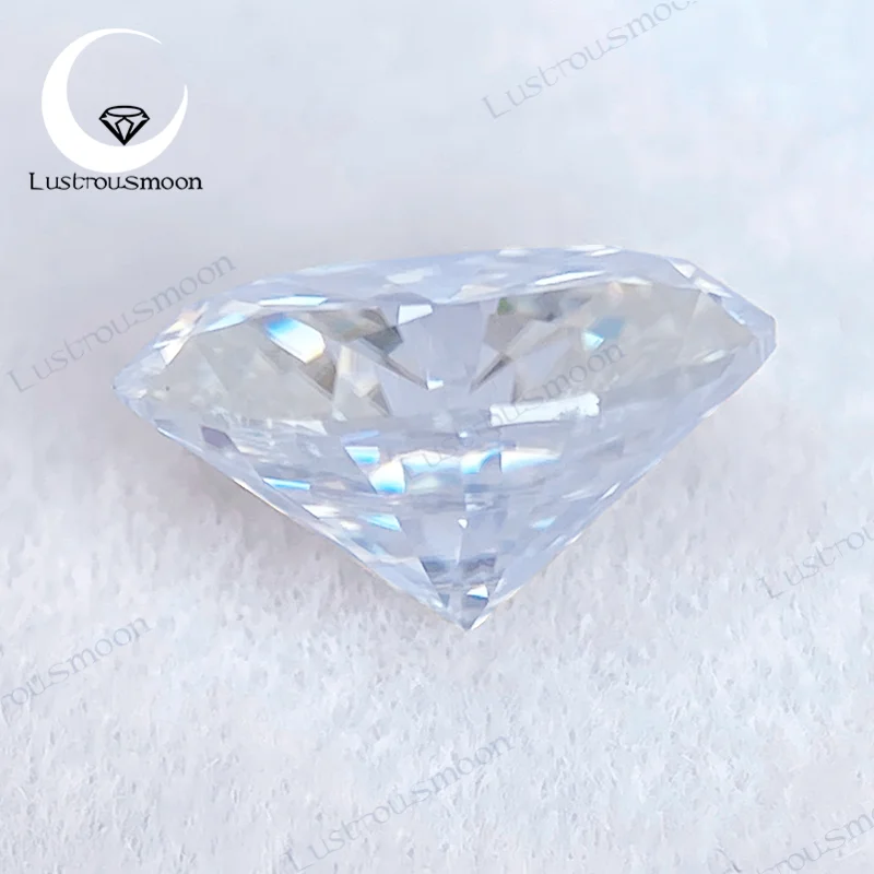 

Настоящие муассанитовые синтетические бриллианты овальной формы цвета D с сертификатом VVS1 Рассыпчатые драгоценные камни Пройти тестер бриллиантов с отчетом GRA