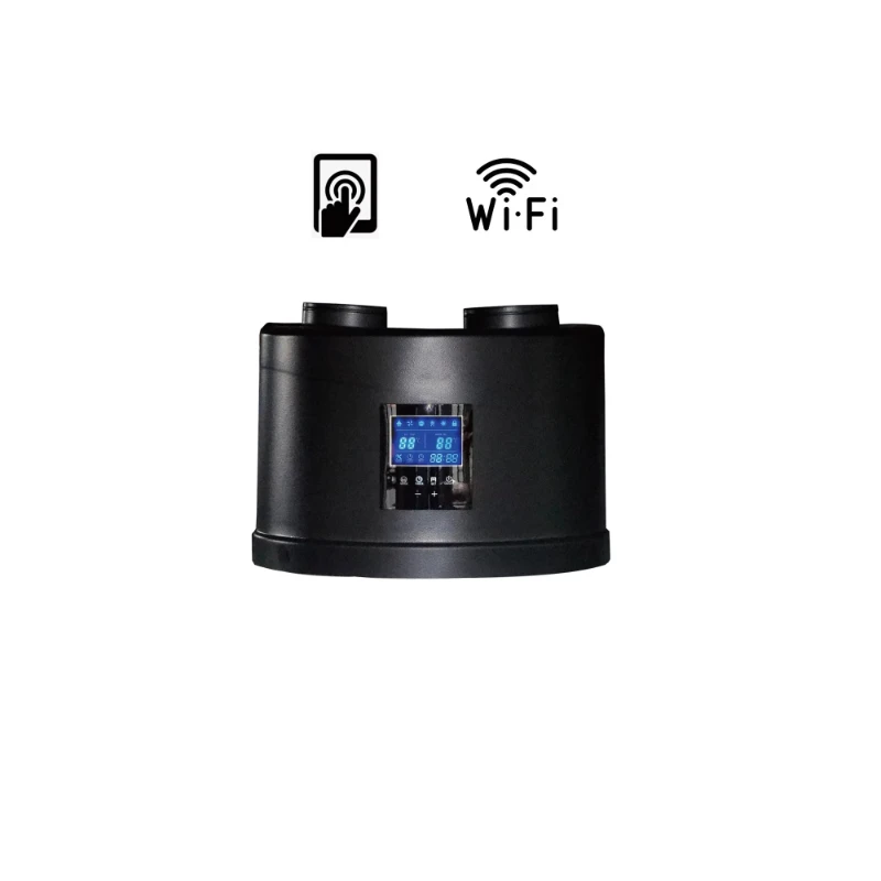 R32 R290 Water Storage Tank Top High Temperature Heat Pump Water Heater Touch Screen WIFI Controller