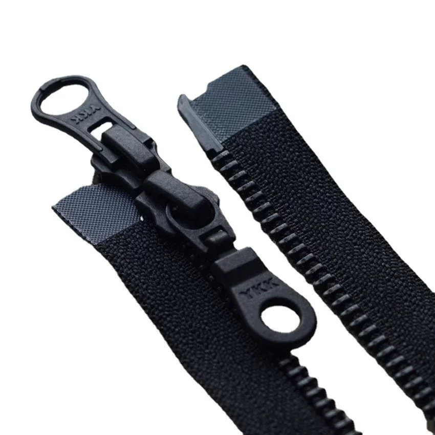 

Металлическая молния YKK 5 #50-120 см, 2 шт./партия, синий, черный, белый, красный, бронзовый Двусторонний пуховик с двойным отверстием, аксессуары для шитья одежды