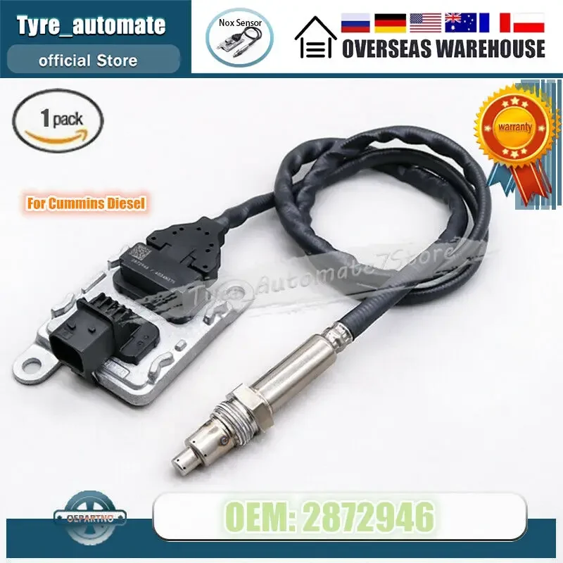 

Датчик оксида азота NOx Sensor 2872946 5WK96741 для дизельного двигателя Cummins