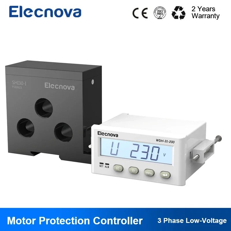 3 Phase Low-voltage Motor Protection Control Device-Monitor,Control,Protection,RS485,Modbus-RTU Protocol WDH-31-203K -100A/L/Y