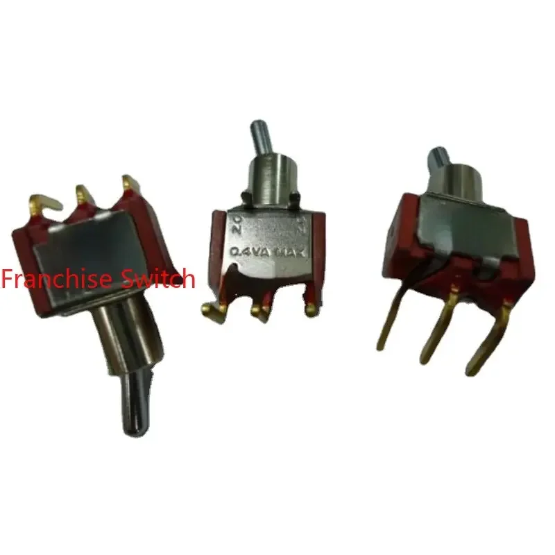 5PCS Long Life 7101MD9AWD9AW3BE Shaking Head Gold-plated 3-pin 2-speed Button Switch